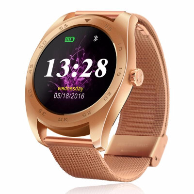 

CACGO K89 Bluetooth 40 Heart Rate Monitor Smart Watch with Three-axis Accelerometer Loudspeaker