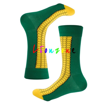 

LIONZONE Plue Size Warm Socks For Unisex Crazy Animals Plants Geometric design Dove Crocodile Shrimp Streetwear Crew Socks Happy