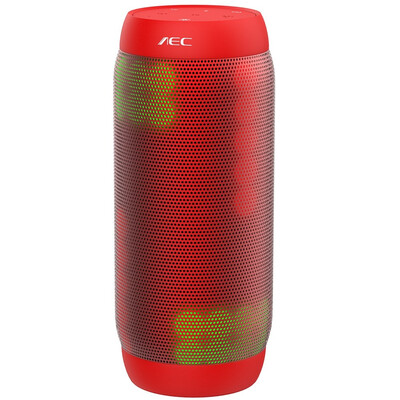 

BQ - 615 PRO Magic Dancing Colorful LED Bluetooth V30 Speaker with Flashing Lights 35mm Audio Port Support NFC TF Card FM Radio