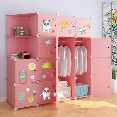 

Anya anerya storage cabinet drawer plastic non-wood simple wardrobe closet childrens toy locker combination quilted storage box