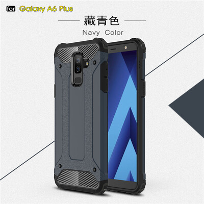 

Goowiiz Phone Case For Samsung Galaxy A6 2018A6 Plus 2018 King Kong Armor Fashion Bumper PC TPU Prevent falling