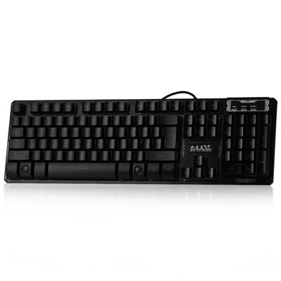 

RUYINIAO K30 1,8 104 Ключи светодиодной подсветкой Три цвета подсветки USB Проводная Игровая клавиатура
