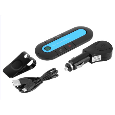 

Bluetooth Hands Free Car Speaker Charger Clip Kit for Smart Phones Mobile