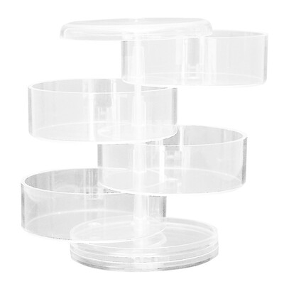 

UpperX Acrylique Transparent Rotation multifonctions Boîte de rangement