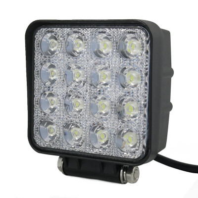 

Super bright car LED spotlight 48W roof lamp off-road refit lamp front bumper work light excavator reversing light White