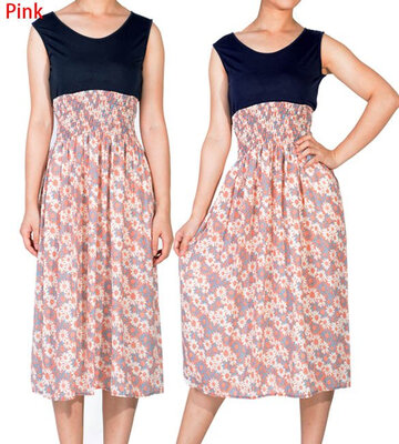 

Womens Sexy Summer Casual Holiday Floral Long Maxi Sundress Beach Dress