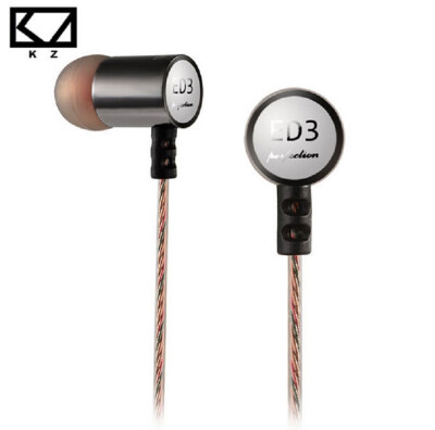 

KZ ED3 Metal Headphones Ear Headphones Bass Headsets Phone Headsets Music Earphones Headsets HIFI Headphones