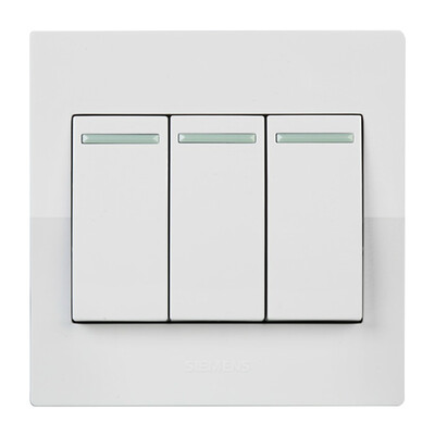 

Siemens (SIEMENS) 5TA80443NC01 four open double control Yue moving with fluorescent (elegant white