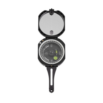 

Black Pocket Transit Geological Compass with 0-360 Degree Scale Plastic