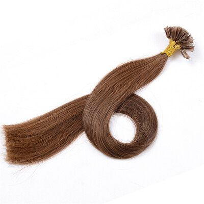 

BHF HAIR Fusion hair extensions Pre Bonded Nail U Tip Real Human Hair Extensions Platinum Blonde Color 1gs 20g pack