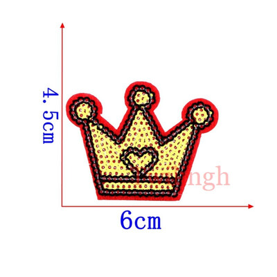 

1 pcslot Brand Embroidered Patches Letter Sea Animal Sequin Patch Iron On Fabric Badge Sew On Clothes Appliques DIY Stickers