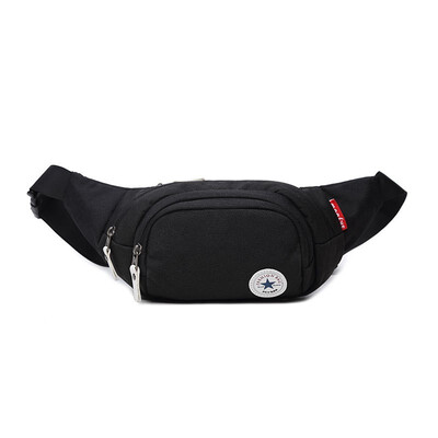 

Pocket mens casual one-shoulder diagonal backpack business wallet Oxford cloth outdoor sports mens pockets