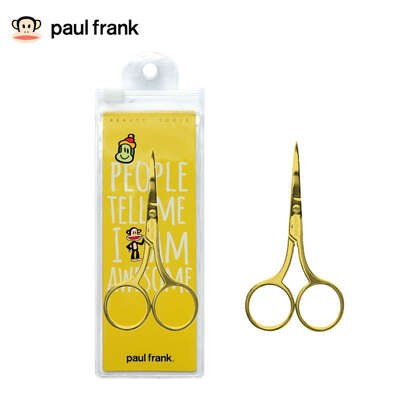 

Paulfrank American street brand big mouth monkey stainless steel pointed beauty scissors nose hair scissors trimming false eyelashes eyebrows cut skin shears