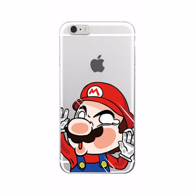 

Soft TPU Cover For iPhone5 5S SE 6 6s 6SPlus 7 Plus Cases Samsung