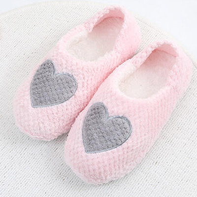 

Qingyi month shoes cotton slippers soft bottom non-slip winter warm home slippers pregnant women shoes love section 36-37