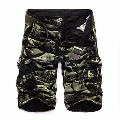 

Cargo Shorts Men Cool Camouflage Summer Hot Sale Cotton Casual Men Short Pants Brand Clothing Comfortable Camo Men Cargo Shorts