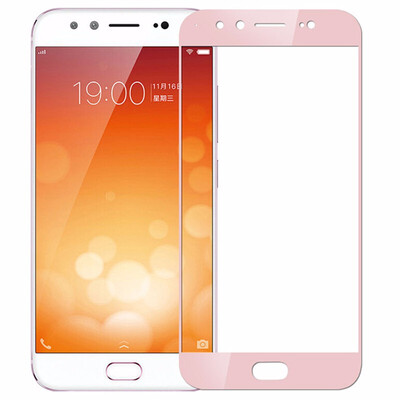 

Goowiiz Phone Glass Film For VIVO X9Y67V5V5 Plus Full Curved Screen Protector Tempered Glass Protective