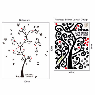 

Decorative Self Adhesive Living Room Bedroom Photo Frame Memory Tree Decal Removable Mural Wall Art Sticker Home Decor DIY