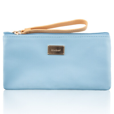 

kinbor кожа карандаш канцелярские сумки сумки ручной кошелек приема пакета / мята Панна Котта DTB6227