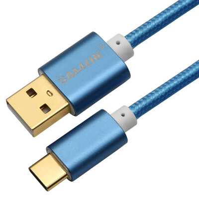 

Shanze (SAMZHE) MC-215 Type-c / USB3.1 to USB2.0 cable phone charging line data cable socket gold-plated version of 2 meters white