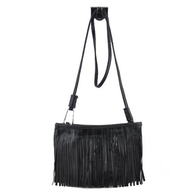 

D.jiani ™ Korean version of the hot-selling small fringed shoulder handbag simple tassel small bag