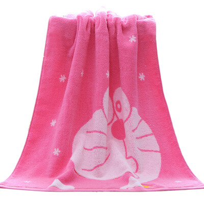 

Everbright Home Textiles cotton Twist A Dream big bath towel thick pink 320g Article 70x140cm Article