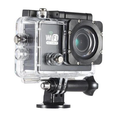 

Full HD Wifi Action Sports Camera DV Cam 20" LCD 12MP 1080P 30FPS 140 Degree Wide Lens Waterproof for Car DVR PC Camera Diving Bi