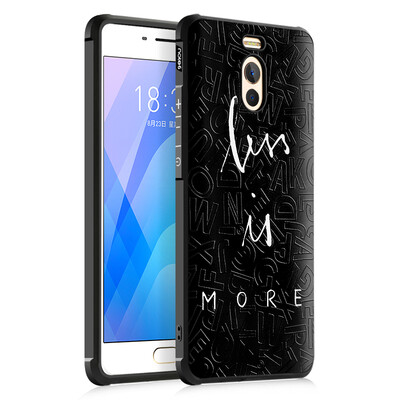 

Goowiiz Fashion Phone Case For Meizu Meilan M5sME2M6 Note Luxury 3D Cute Cartoon Slim Full Soft Silicone