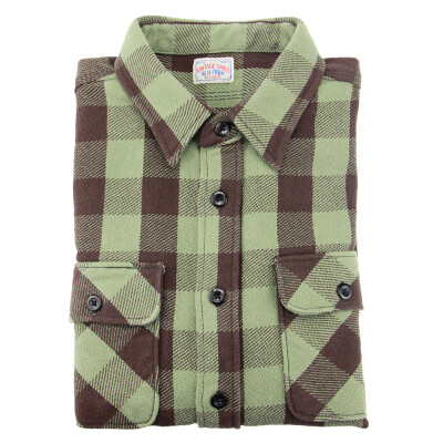 

BIIFREE Men's Clothing Casual Button-Down Shirts 100% COTTON Plaid shirt