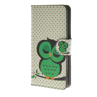 

MOONCASE Owl style Leather Side Flip Wallet Card Slot Stand Pouch чехол для Sony Xperia Z4 Compact (Mini) a14