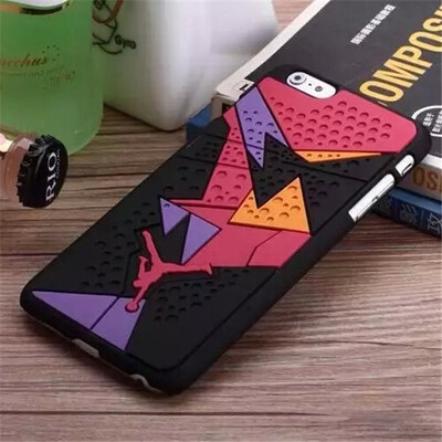 

мити 3D - иордания чистка единственного пвх резиновые дело для iPhone 6s плюс jumpman 15 телефоны обложки для iphone6 плюс 5,5 дюйма