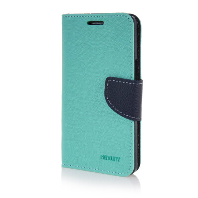 

MOONCASE Cross pattern Leather Wallet Flip Card Slot Pouch Stand Shell Back Case Cover for Samsung Galaxy A5 Mint Green