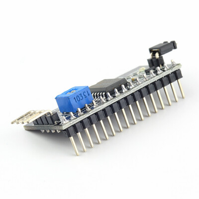 

I2C МСК модуль последовательного интерфейса Совет LCD1602 Адрес Сменные для Arduino