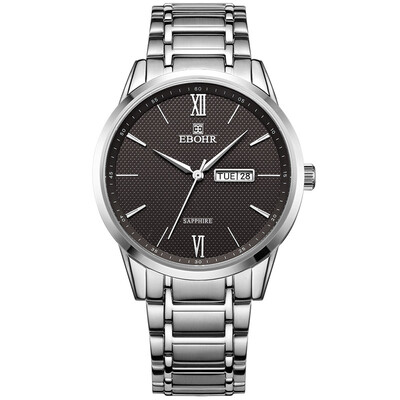 

According to wave (EBOHR) watch era element series fashion wild white belt quartz couple table female table 50180141