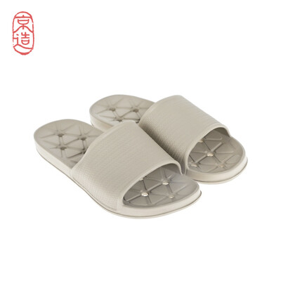 

JZAO Slippers for home bathroom Unisex Soft slippers for women&men