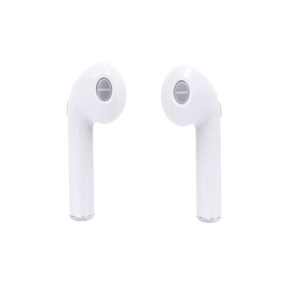 

TWS earphone i7 wireless earphones Sport bluetooth headset Handsfree in-ear earbuds Built-in Mic wireless headphones white color