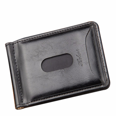 

Men Creative Leather Wallet Card Holders