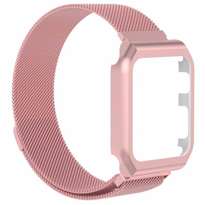 

Milanese Loop Strap Stainless Steel band For Apple Watch 42mm 38mm wristband Link Bracelet iwatch series 123 with metal case