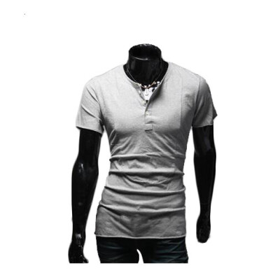 

Zogaa New Men's T-shirt Slim Short Sleeve