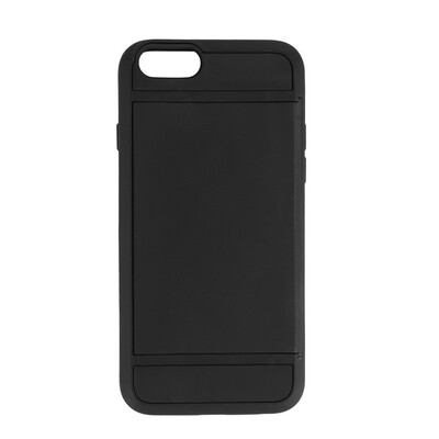 

карта в кармане shockproof слим смешанной бумажник дела чехол для iPhone 6
