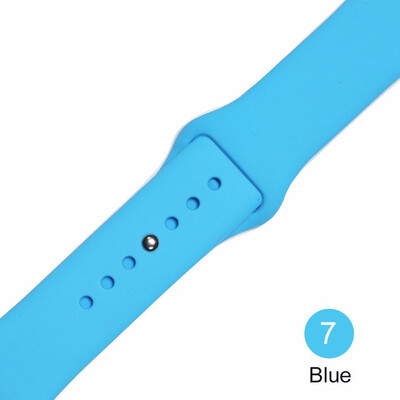 

Soft Silicone Replacement Sport Band For Apple Watch Series 123 42mm 38mm Wrist Bracelet Strap for iWatch Sportsbands