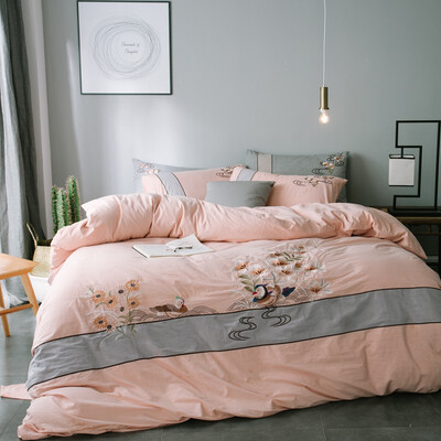 

All Cotton Four Piece Chinese Washing Cotton Quilt Quilt 15 m 18m20 Bedding Summer Cotton Quilt Cover