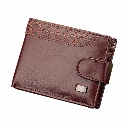 

New Creative European Men Horizontal Leisure Wallets