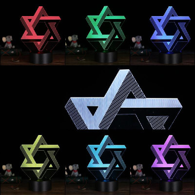 

3D LED Desk Lamp Illusion Colorful Table Night Light