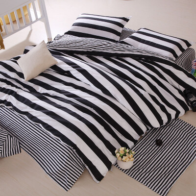 

Bedding Cotton Set Twin Full Queen King Size Duvet Cover Reactive Printed Bed Linen Flat Sheet Bedclothes Not Quilt