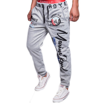 

Zogaa Autumn And Winter New Europe Men's Active Pants Printing