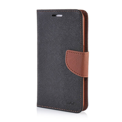 

MOONCASE Leather Side Flip Wallet Card Slot Pouch Stand ЧЕХОЛ ДЛЯ Samsung Galaxy S6 Black-brown
