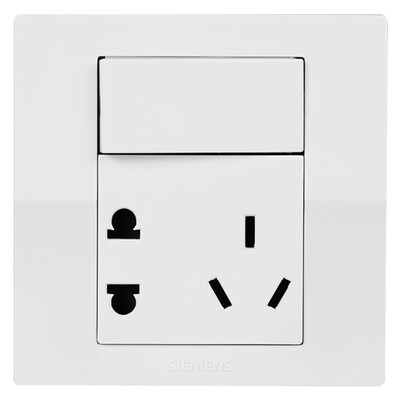 

Siemens SIEMENS 5UB80843NC01 switch socket Yue move 10A five holes with switch socket elegant white