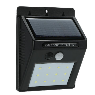

Solar Sensor Wall Lights 20LED Waterproof Solar Powered PIR Motion Sensor Energy Saving Night Lights for Garden