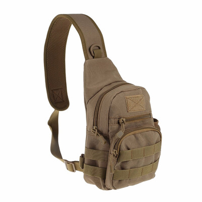

Multi-functional Tactical Camouflage Single Shoulder Bag Chest Pack high quality nylon material can use it as a backpacks